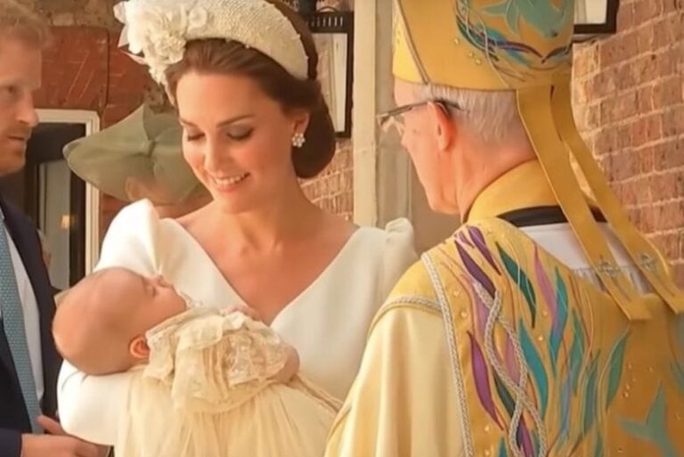 Royal family: Prince Louis has been christened and the pictures are adorable